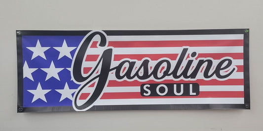 Gasoline Soul Flag Shop Banner