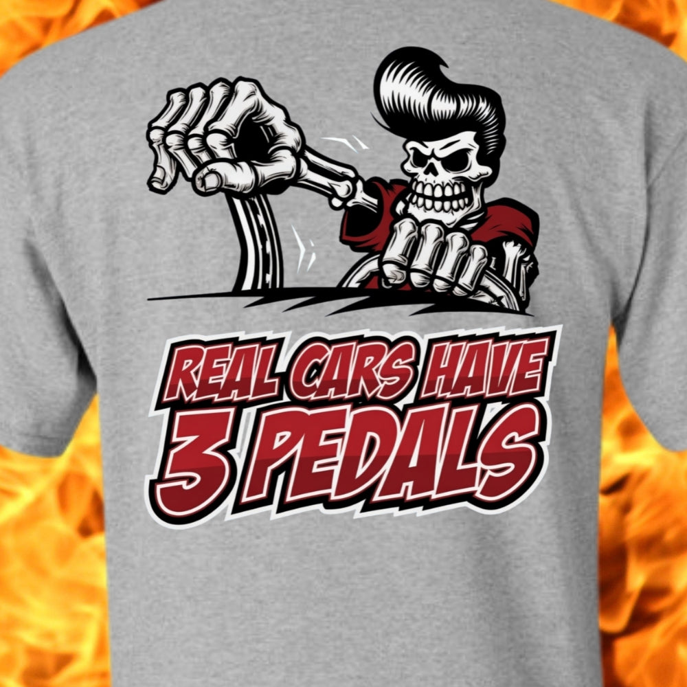 No Bones About it...Real Cars Have 3 Pedals