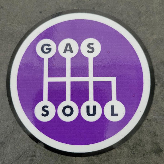 GAS SOUL Shift Knob (Purple)