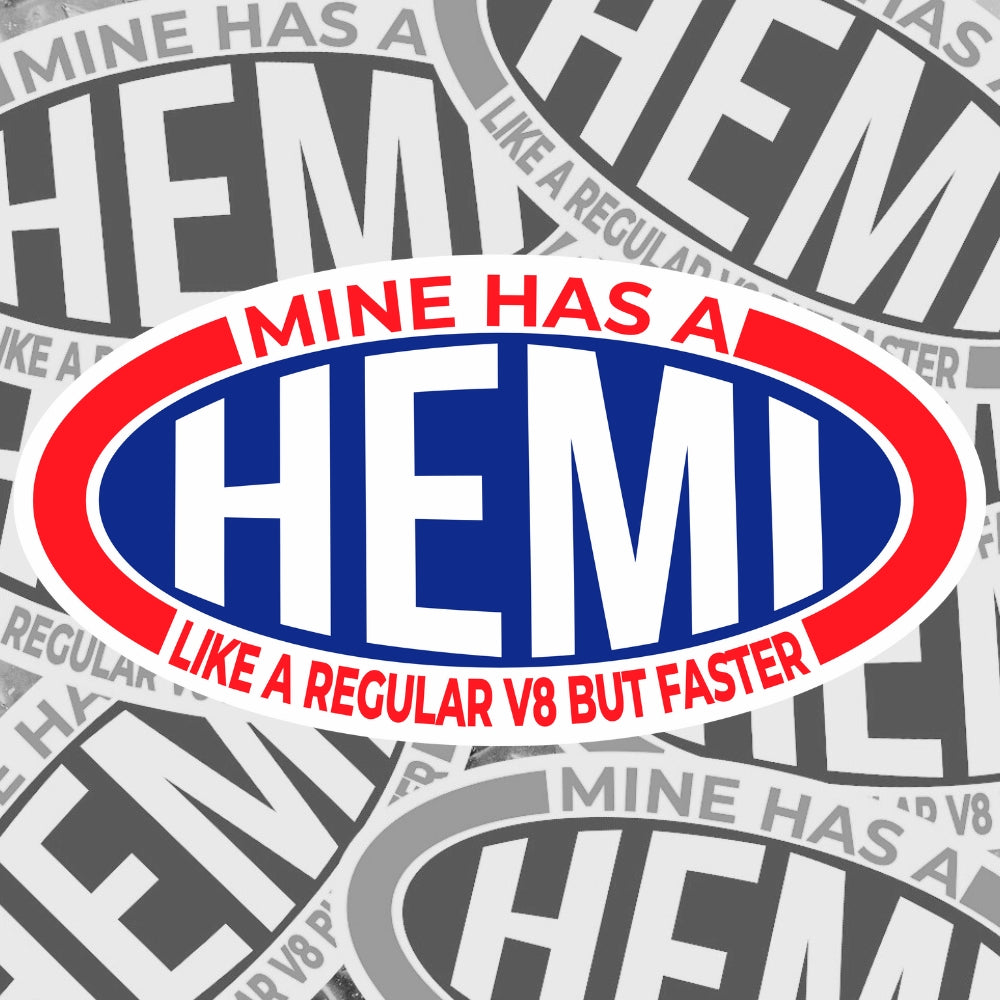 Mine has a HEMI stickers