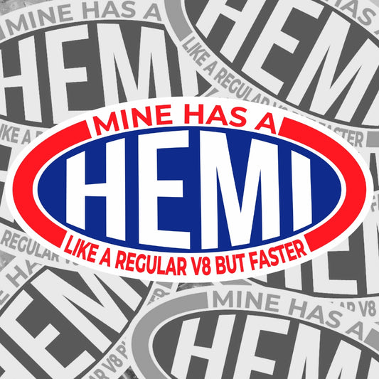 Mine has a HEMI stickers