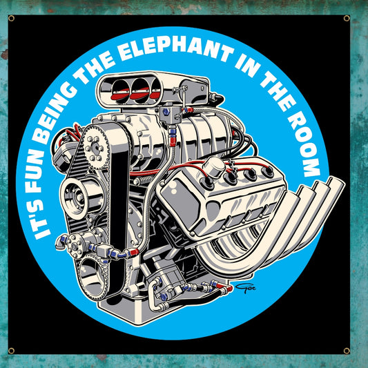 Elephant in the Room Banner BLUE
