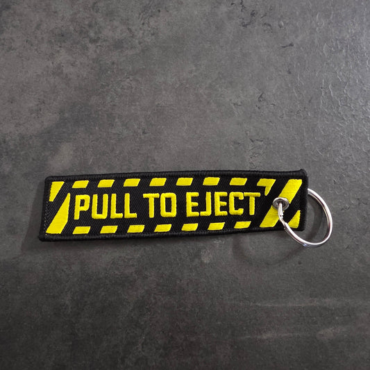 PULL TO EJECT KEYCHAIN