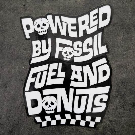 Powered by Fossil Fuel and Donuts Spooky