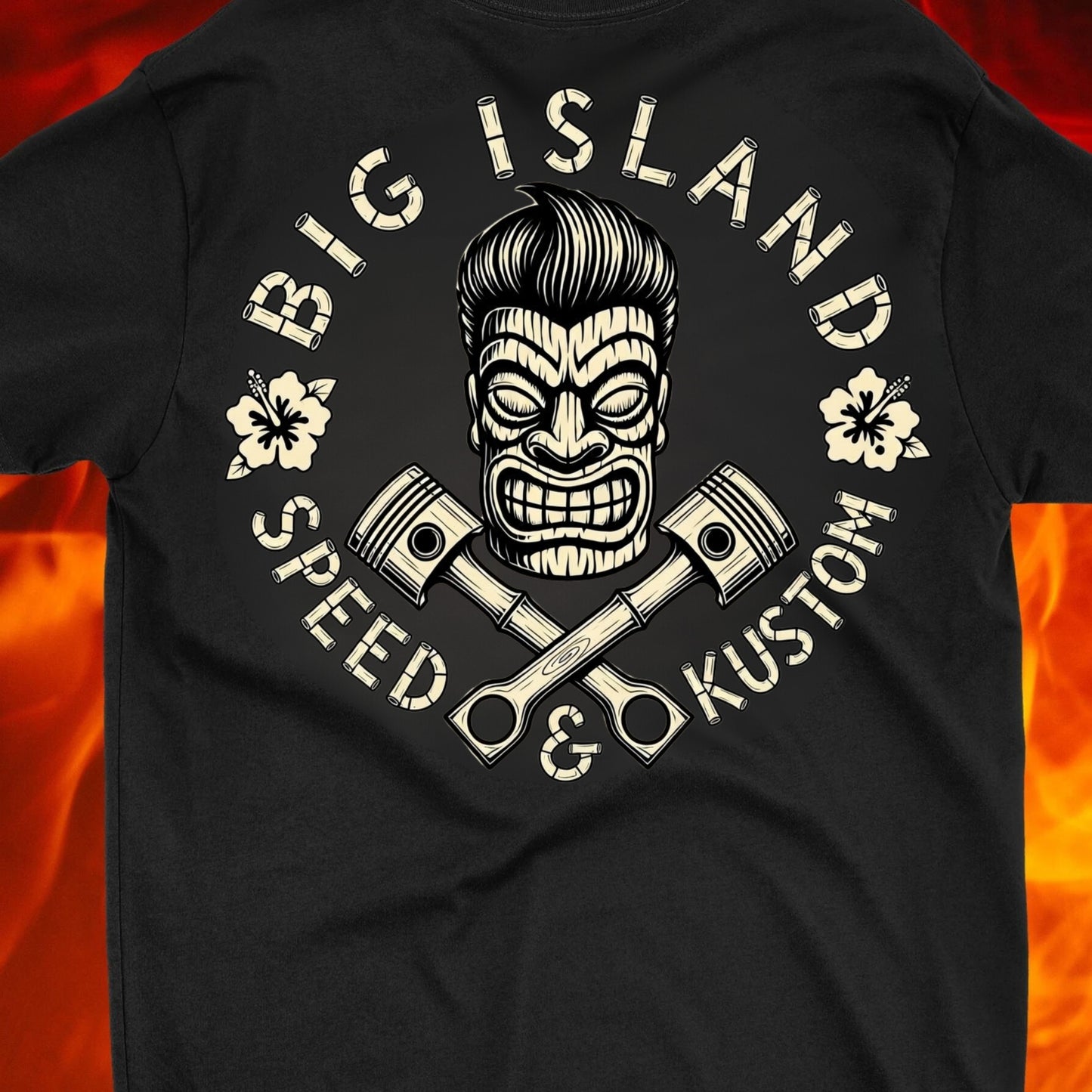 Big Island Tiki Vintage Logo