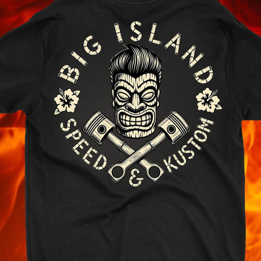 Big Island Tiki Vintage Logo