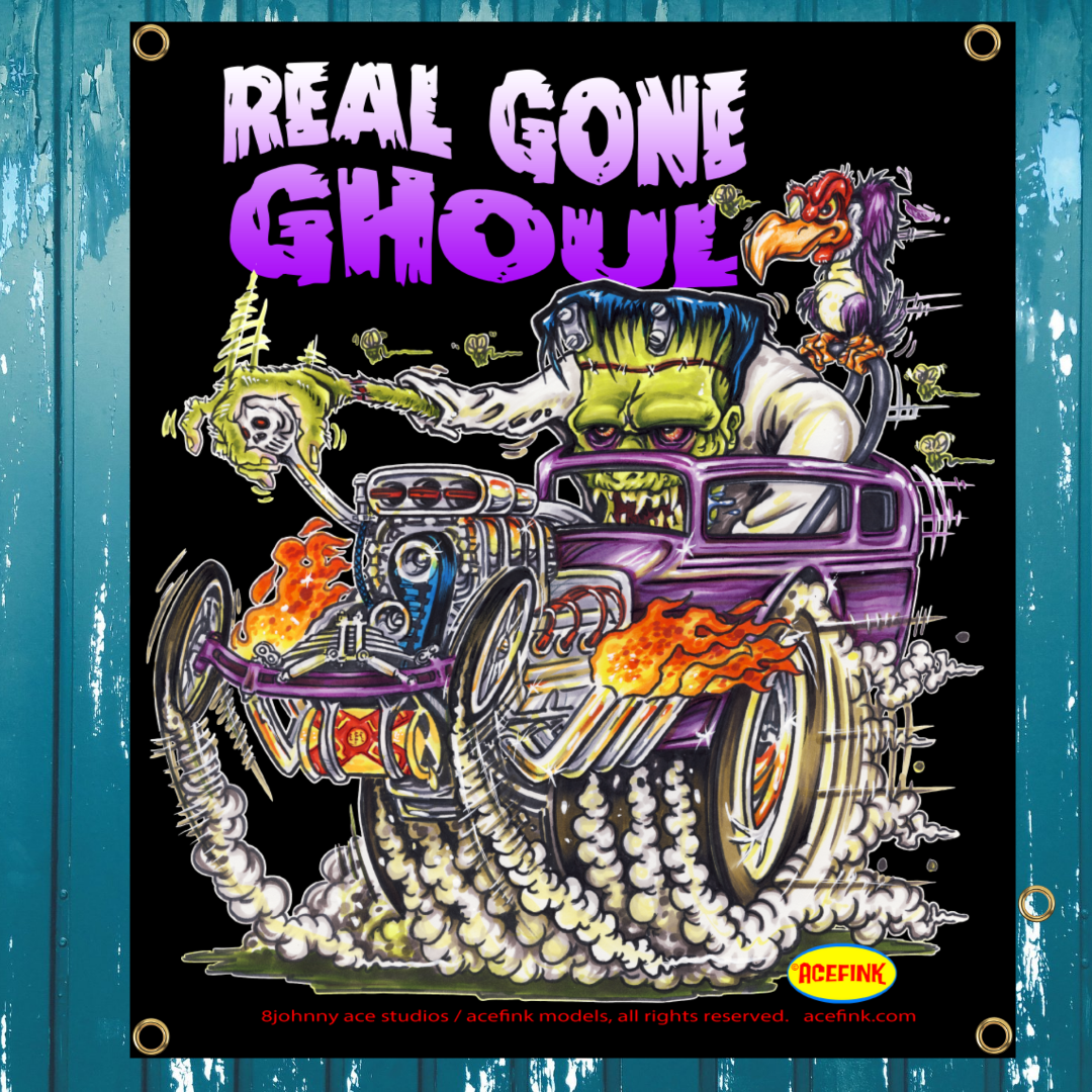 ACEFINK REAL GONE GHOUL BANNER