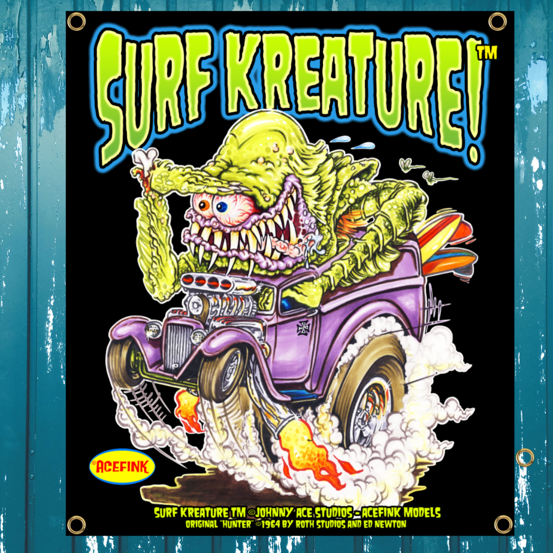 ACEFINK SURF KREATURE BANNER