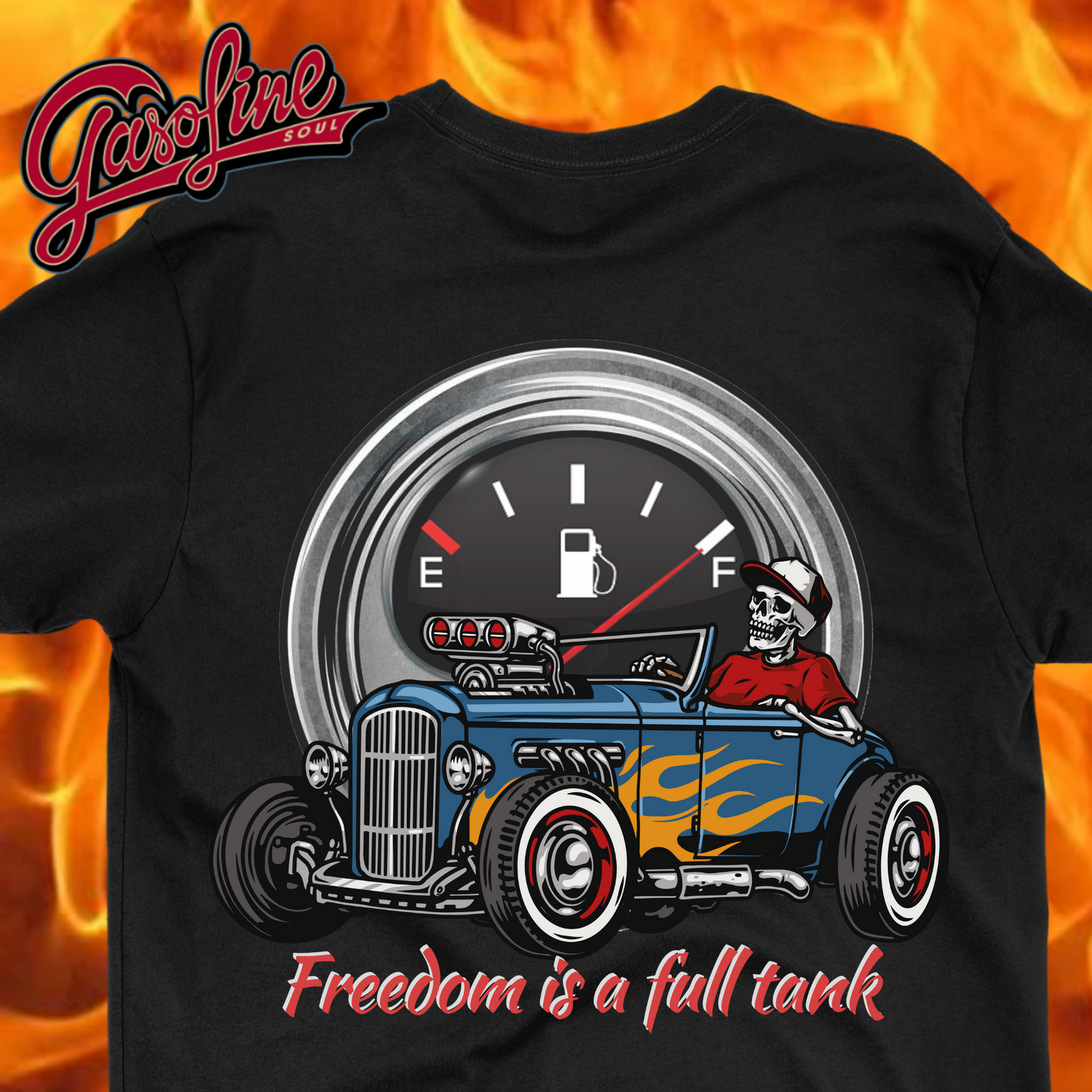 FREEDOM IS A FULL TANK REBEL ROADSTER