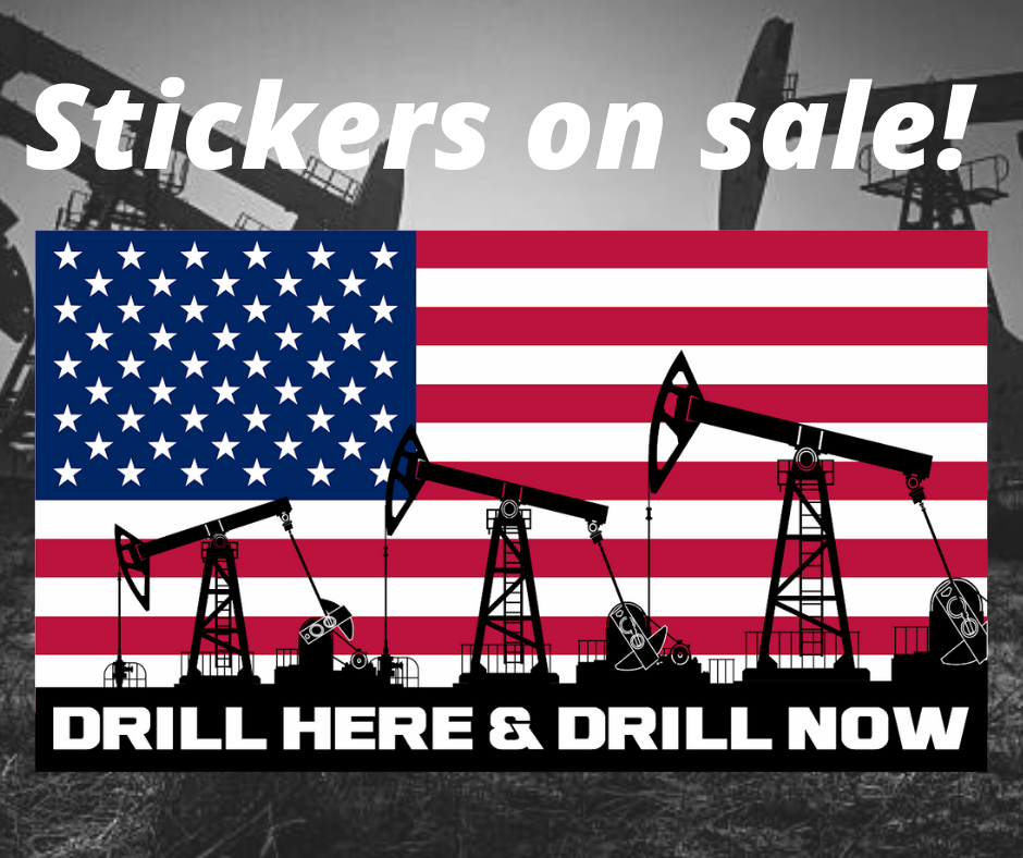 DRILL HERE & DRILL NOW sticker