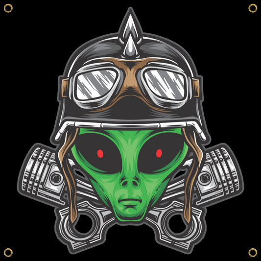 AREA 51 SPEED SHOP BANNER